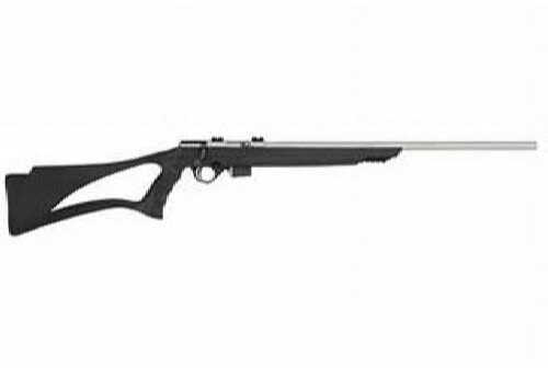 Mossberg 817 Bolt Action Rifle Varmint 17 HMR 21" Heavy Barrel Chrome Black Synthetic Stock 6 Rounds 38183